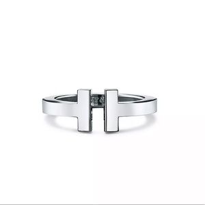 Tiffany & Co. Silver T Ring